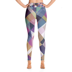 'Violet, etc.' full-length yoga leggings