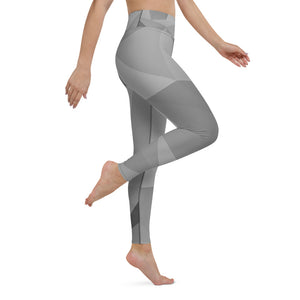 'GRIS' full-length yoga leggings
