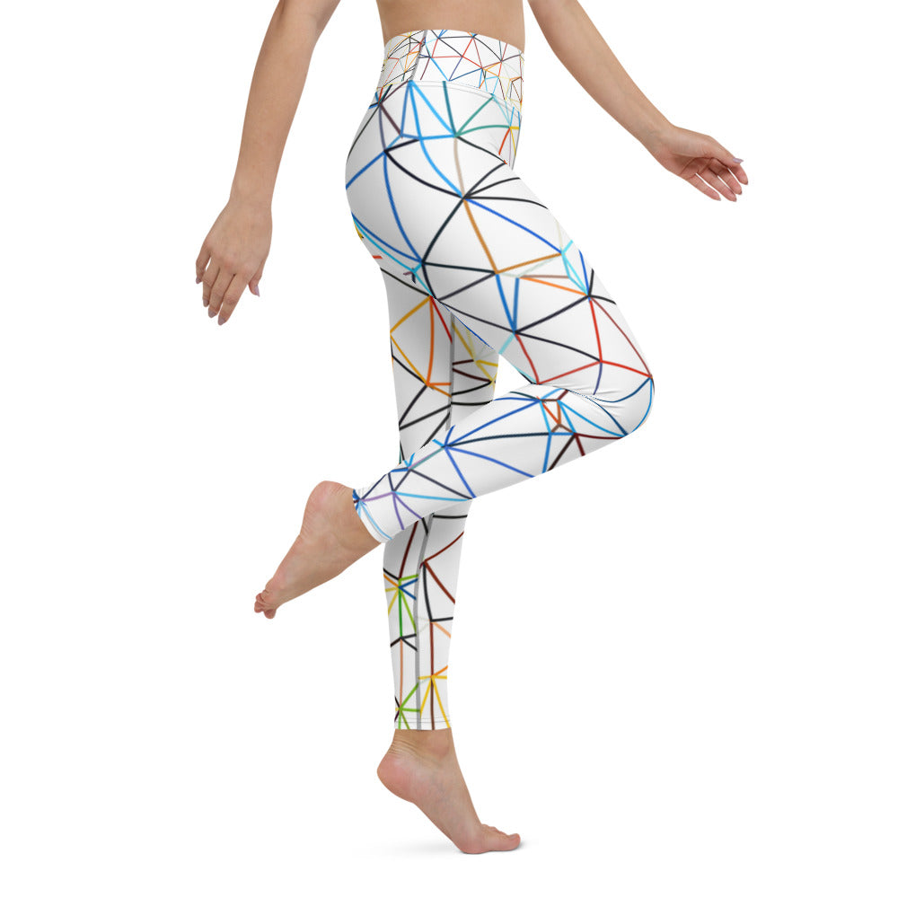 'Triangulum' full-length yoga leggings