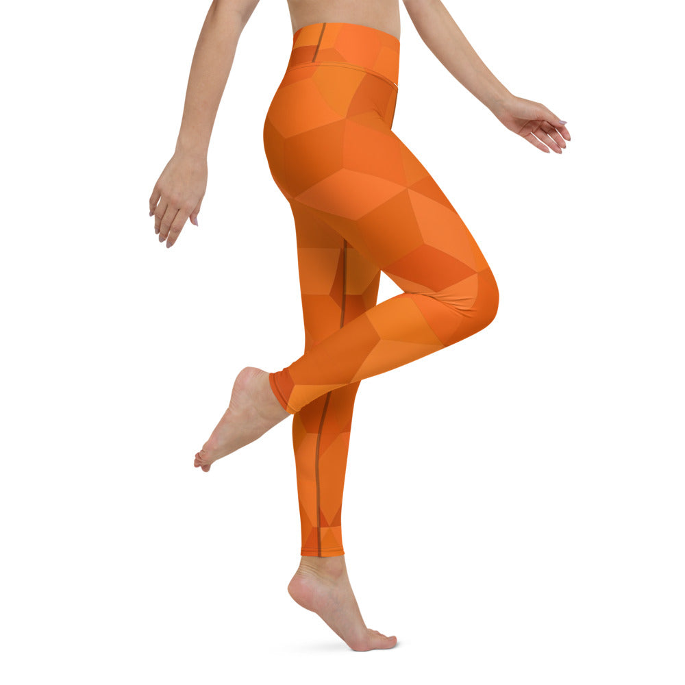 'NARANJA' full-length yoga leggings