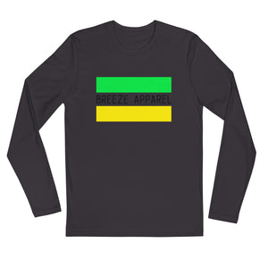 'Jamaican logo' unisex long-sleeved shirt (slim fit)