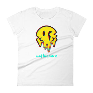 'Mad Happiness' women's short-sleeved shirt