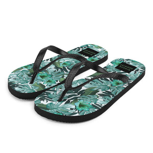 'Flora Verde' sandals