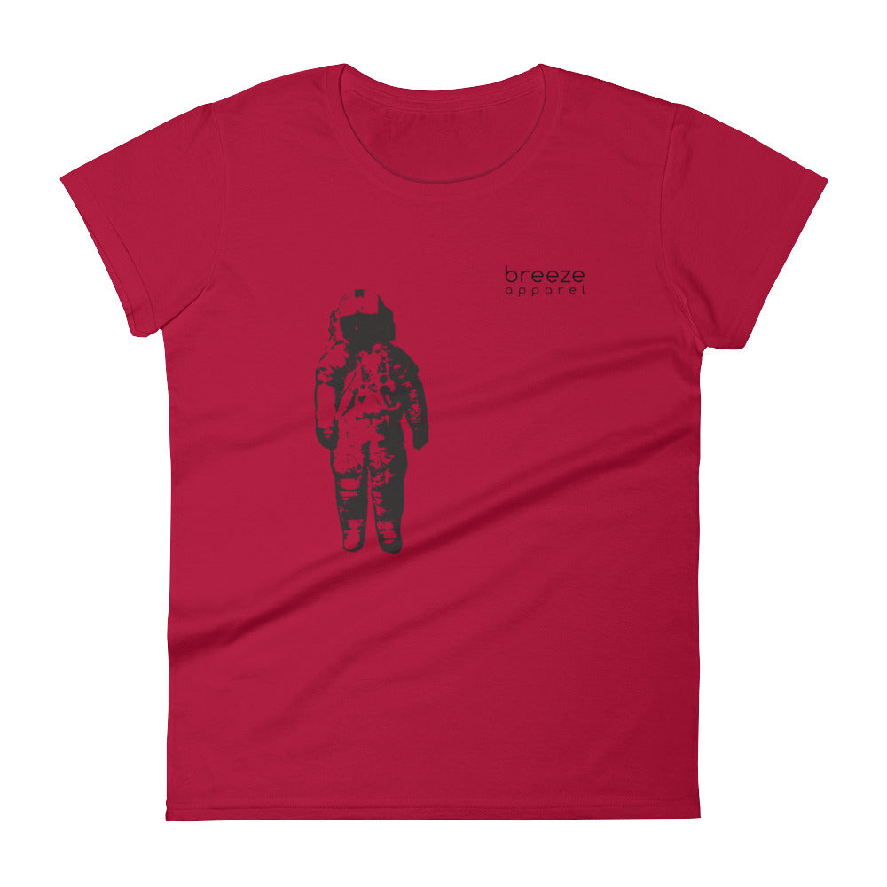 'Astronaut' women's short-sleeved shirt (12 colors)