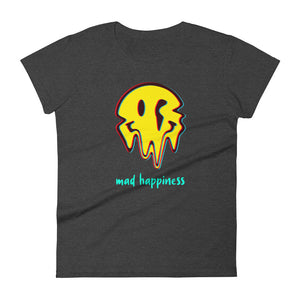 'Mad Happiness' women's short-sleeved shirt