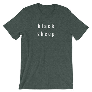 "black sheep" unisex t-shirt (17 colors)