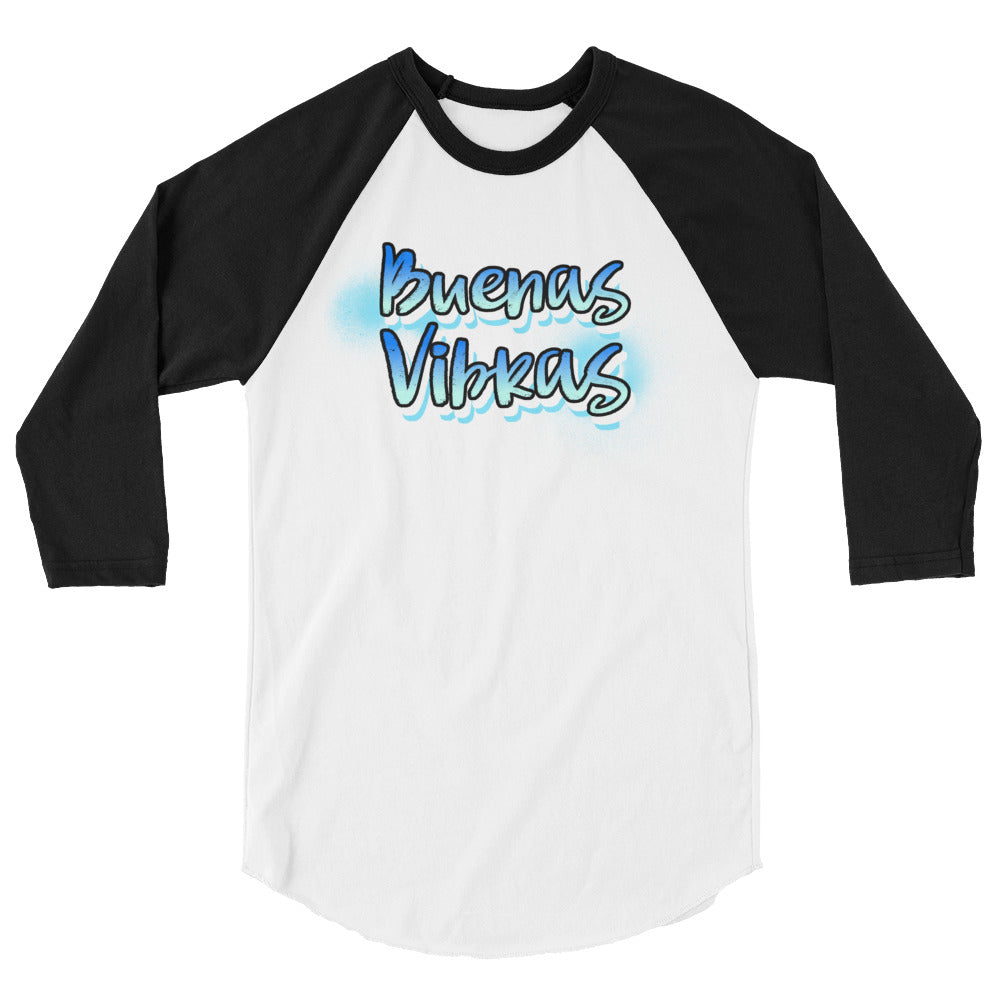 'Buenas Vibras' unisex 3/4-sleeved shirt