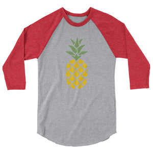 'La piña' unisex 3/4-sleeved shirt