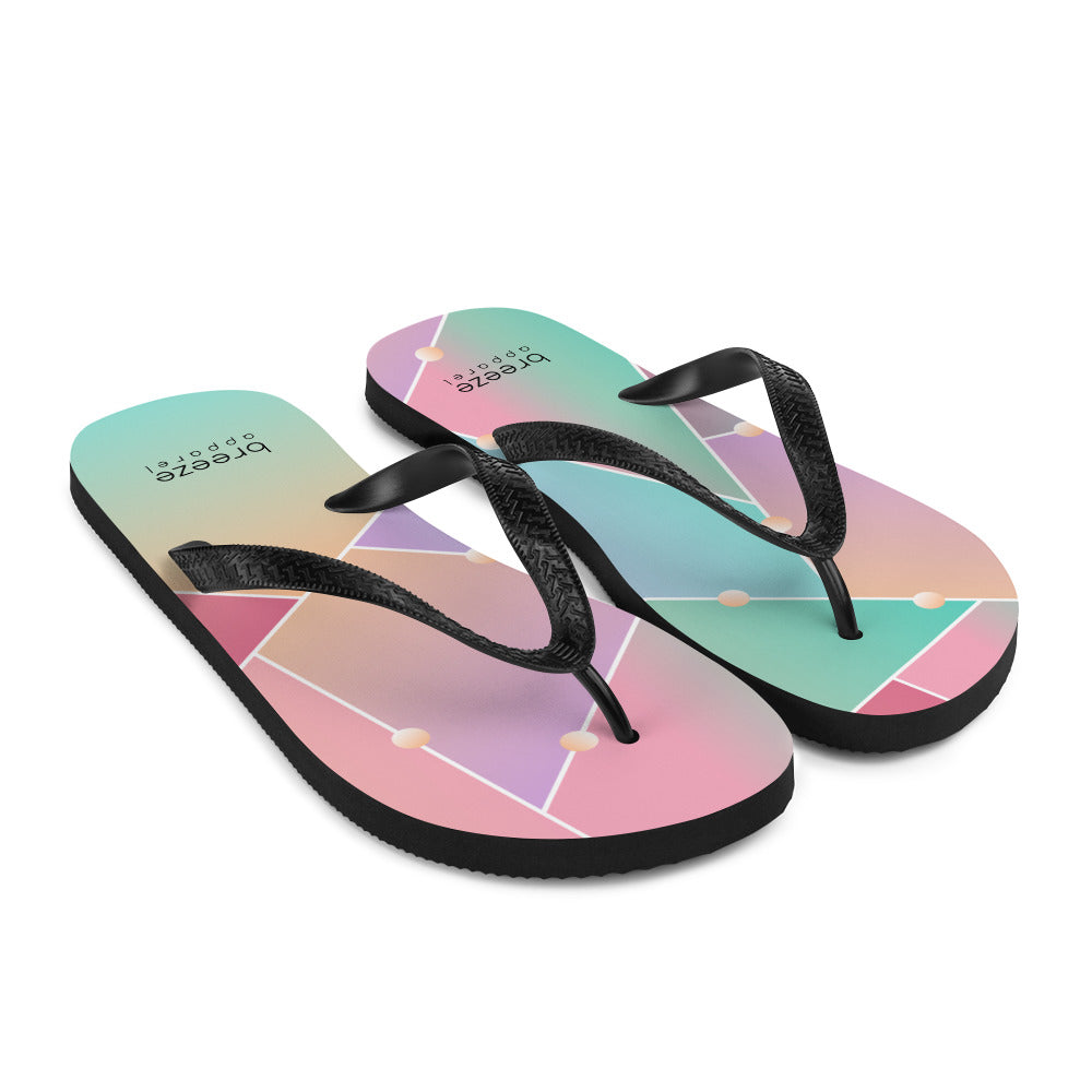 'Iridescent Glass' sandals