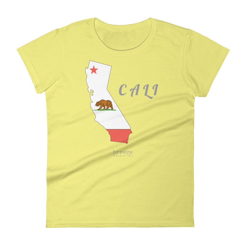 'Cali' women's short-sleeved shirt (16 colors)