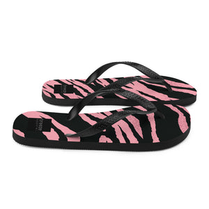 'Pink tiger' sandals