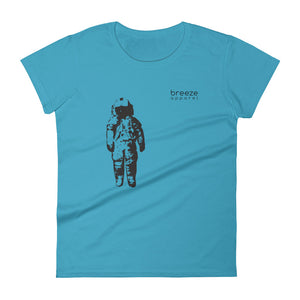 'Astronaut' women's short-sleeved shirt (12 colors)