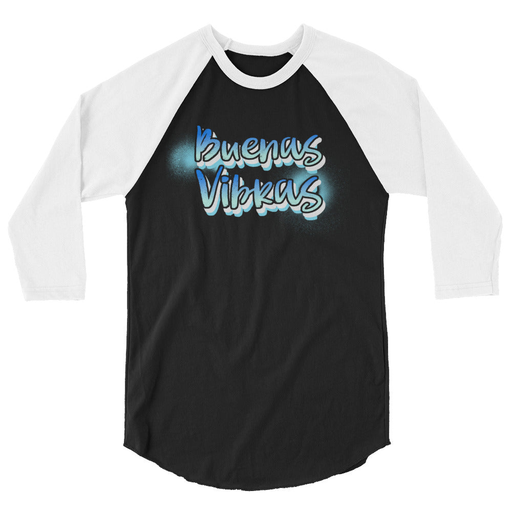 'Buenas Vibras' unisex 3/4-sleeved shirt
