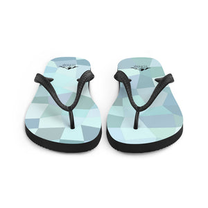 'Cyan Blue' sandals