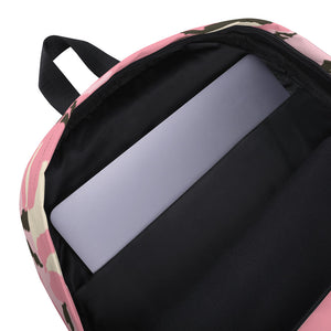 'Pink Camo' backpack