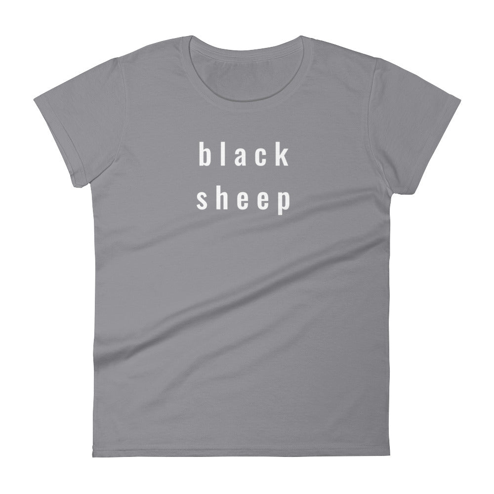 "black sheep" women's short-sleeved t-shirt (17 colors)