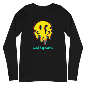 'Mad Happiness' unisex long-sleeved shirt