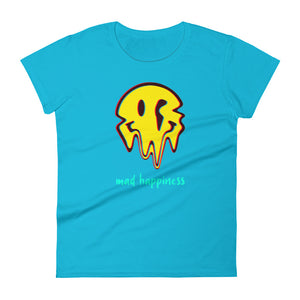 'Mad Happiness' women's short-sleeved shirt