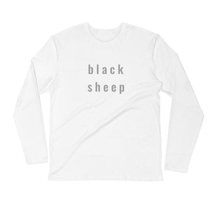 "Black sheep" unisex long-sleeved shirt (slim fit)