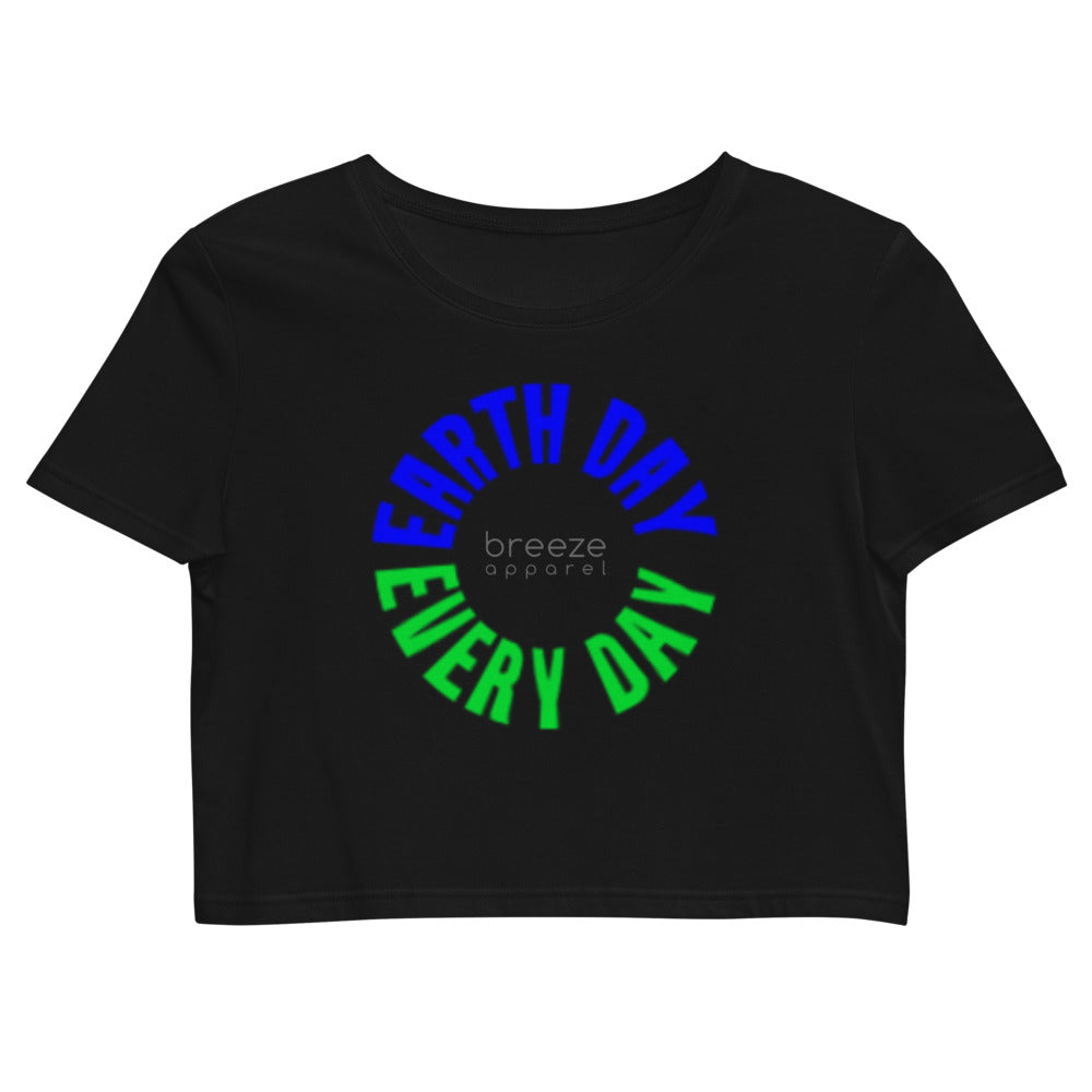 'Earth Day Every Day' eco crop top