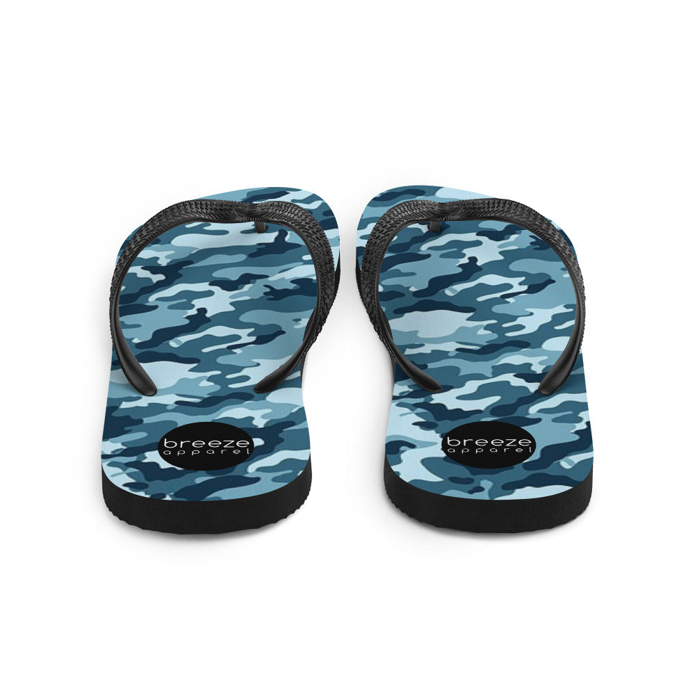 'Navy Camo' sandals