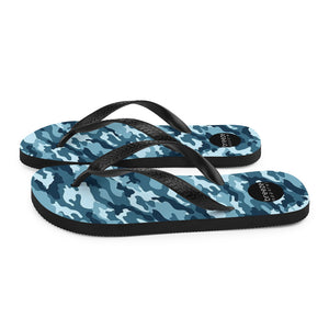 'Navy Camo' sandals