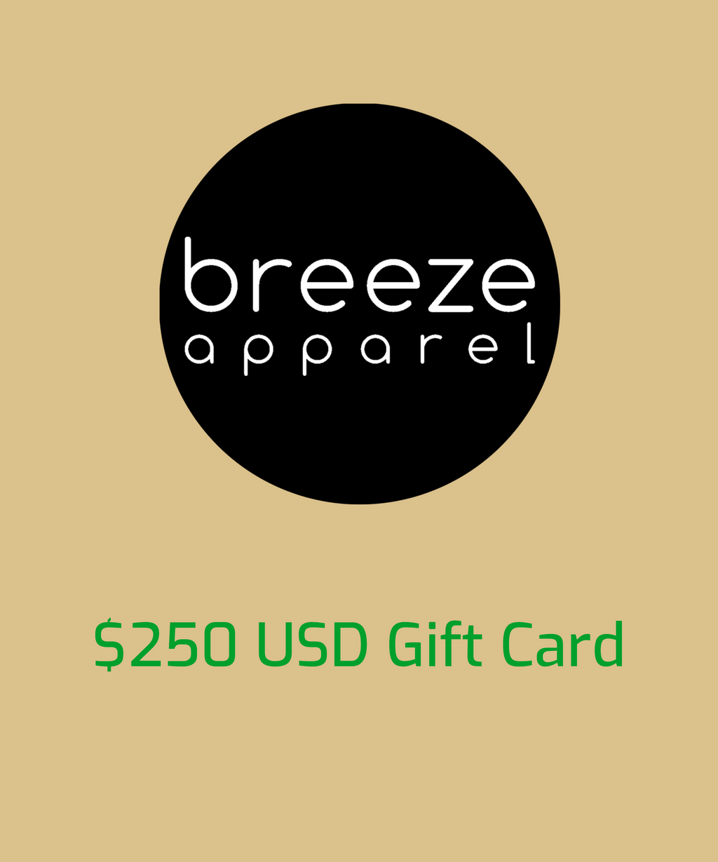 $250 USD Gift Card
