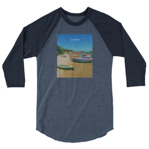 'Brazilian Bay' unisex 3/4-sleeved shirt