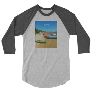 'Brazilian Bay' unisex 3/4-sleeved shirt