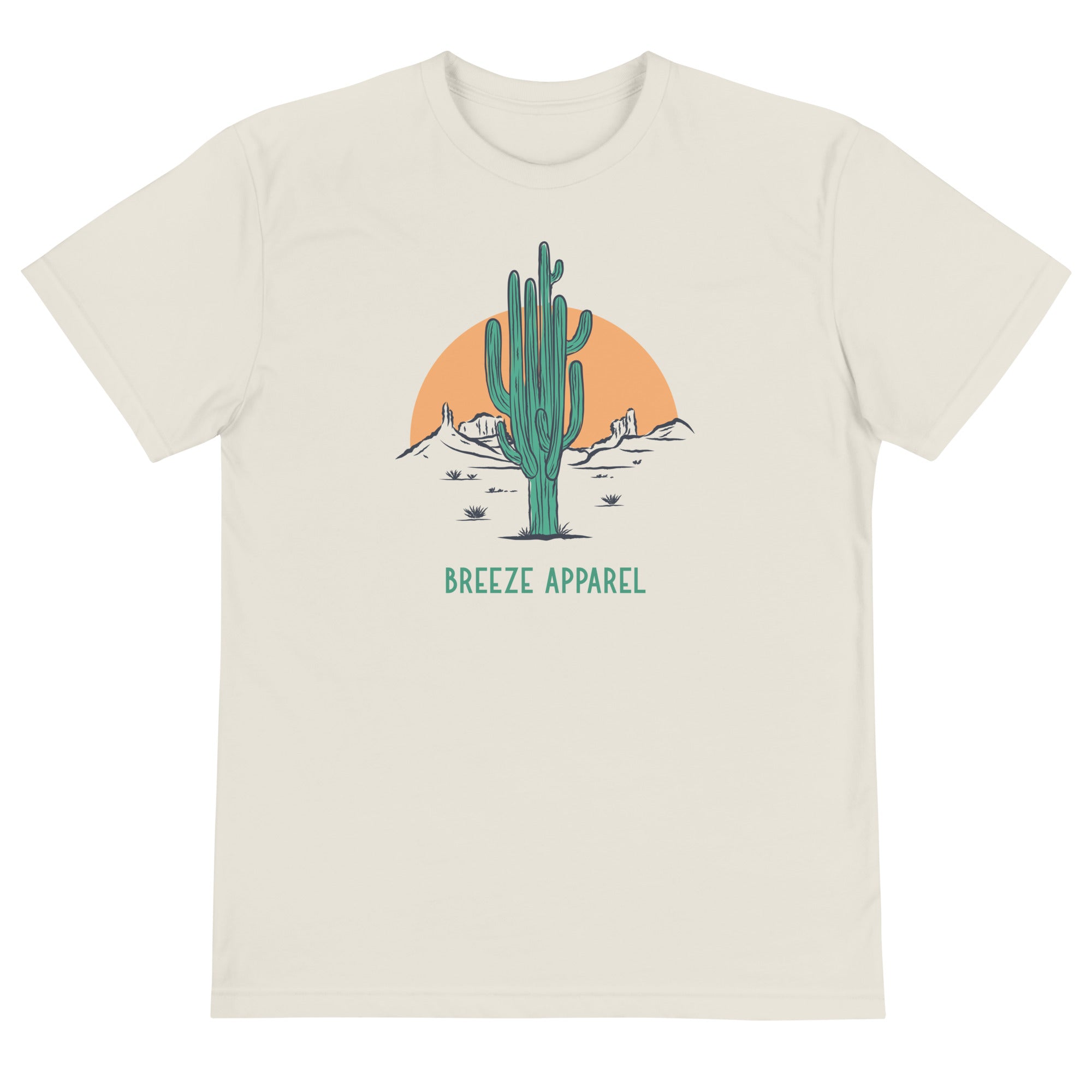 'Cactus Sunset' unisex eco tee