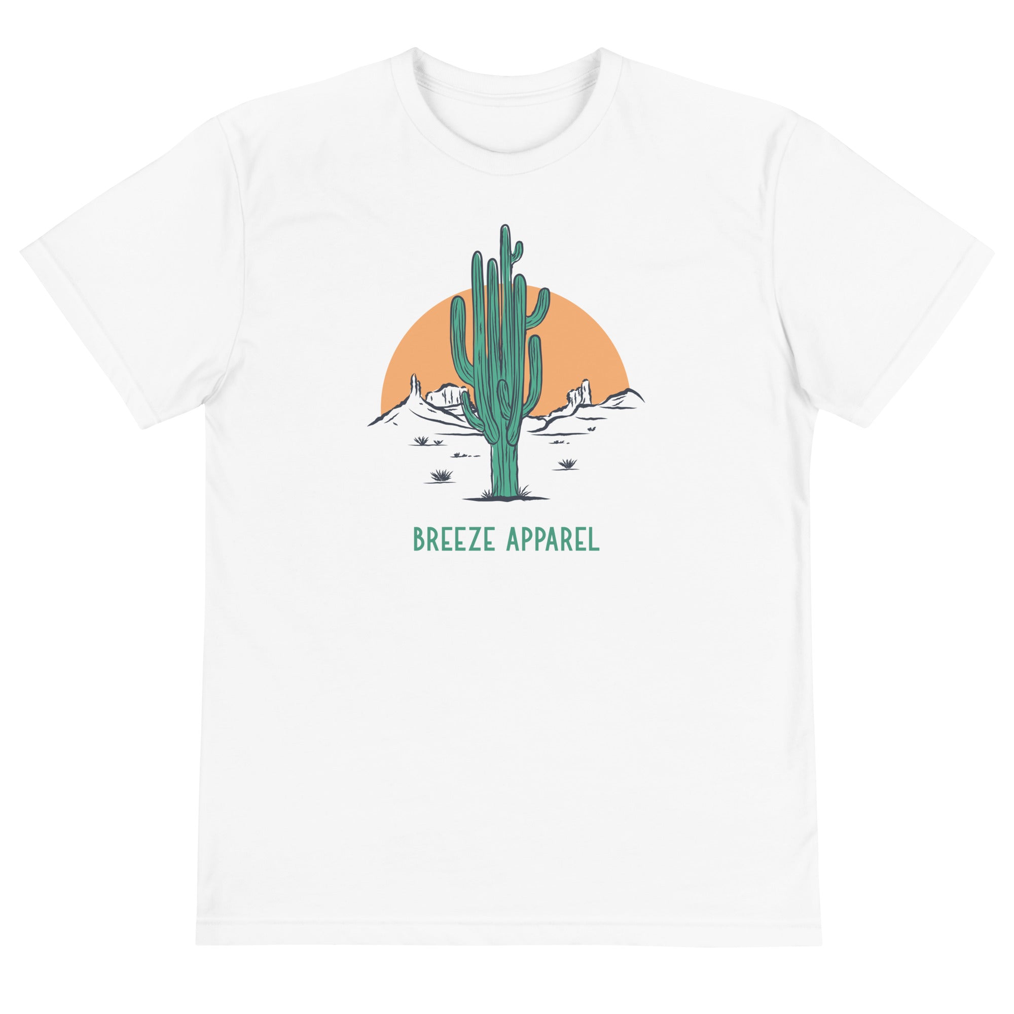 'Cactus Sunset' unisex eco tee