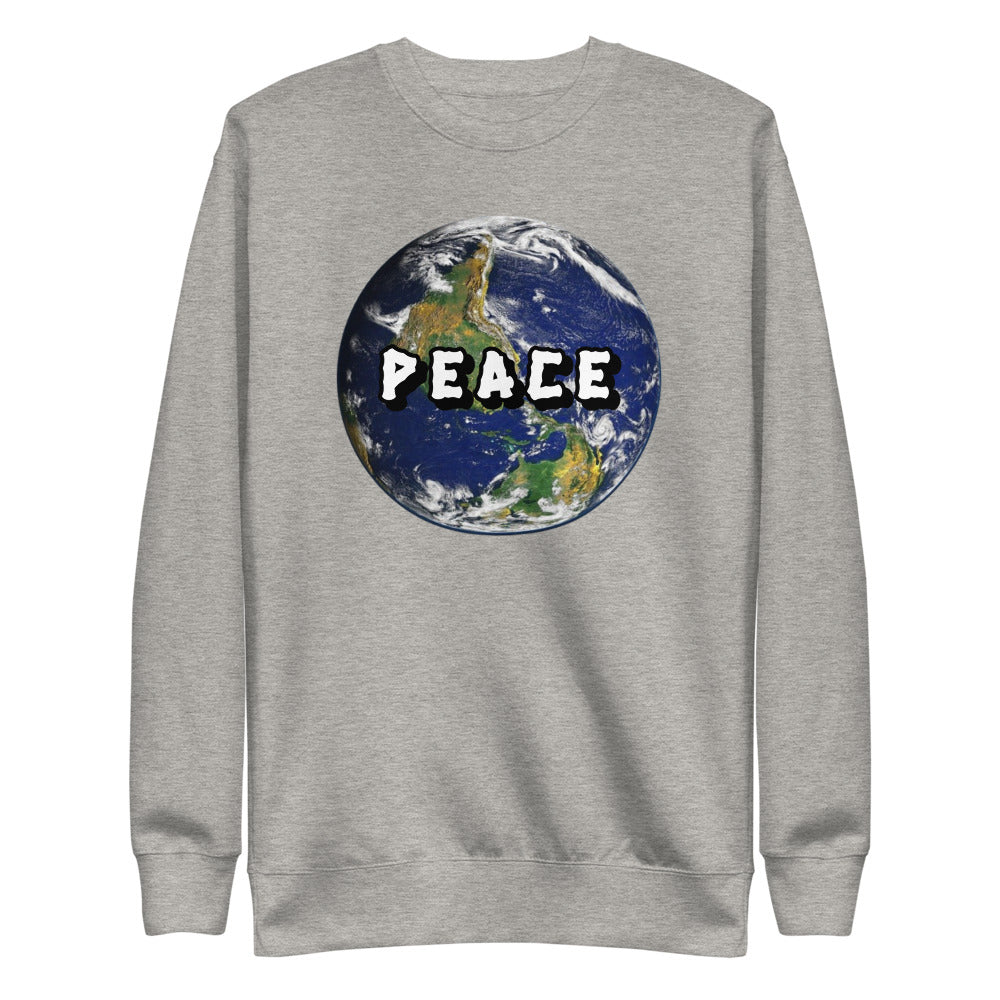 'Peace on Earth' unisex ultrasoft pullover