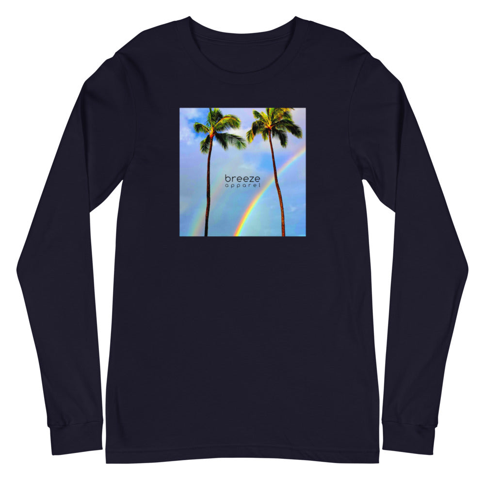 'Hawaiian Rainbow' unisex long-sleeved shirt
