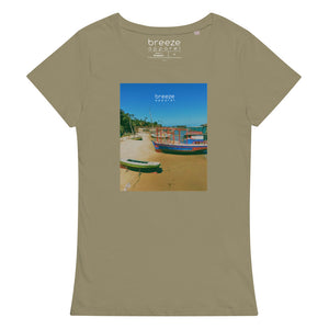 'Brazilian Bay' women's basic organic t-shirt