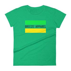 'Jamaican logo' women's short-sleeved shirt