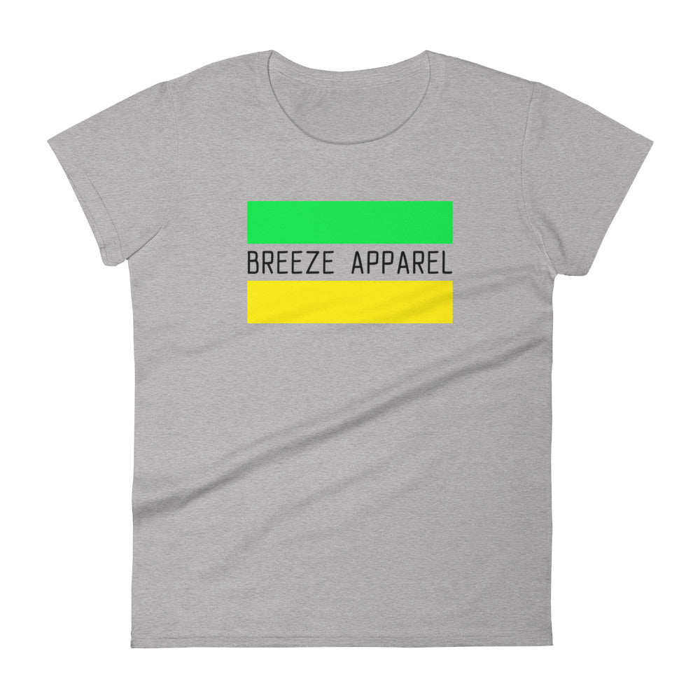 'Jamaican logo' women's short-sleeved shirt